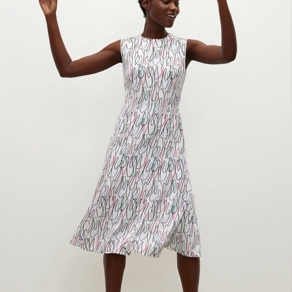 M.M Lafleur The Jane Dress - Freeform Multi - Picture 1 of 8